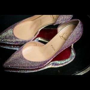Christian Louboutin Swarovski heels
